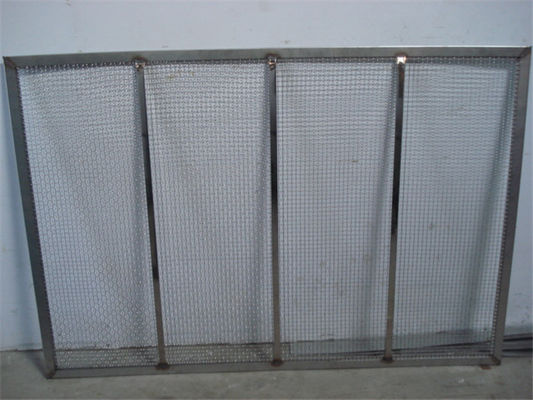 PVD Spraying Architectural SS304 Fire Wire mesh mesh